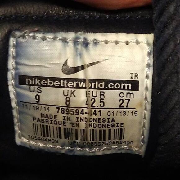 Rare Size 9 - Nike Classic Cortez SP NikeLab blue stitch 2015 - Picture 12 of 13